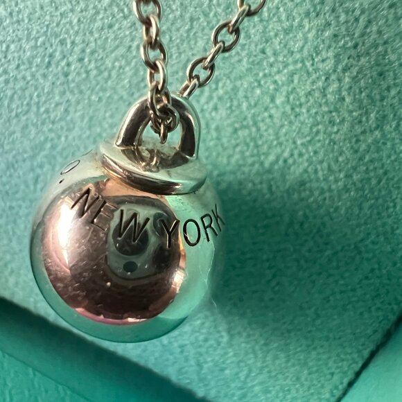 Adjustable Tiffany & Co. Ball Necklace Silver - Picture 4 of 6